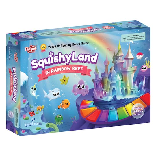 The Fidget Game SquishyLand Educational Game Set
